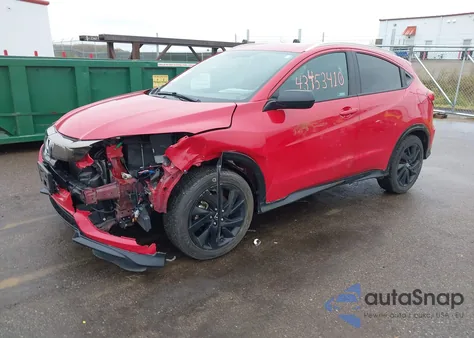 2022 Honda Hr-V Awd Sport z USA, uszkodzony, nr VIN 3CZRU6H19NM754931